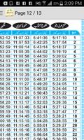 Prayer Time Lahore Table screenshot 2
