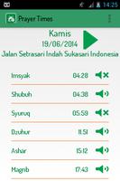 1 Schermata Prayer Times