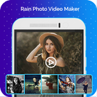 ikon Rain Photo Video Movie Maker