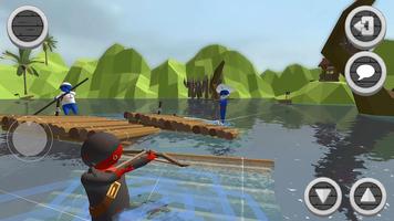 Super Raft Battle Simulator captura de pantalla 2