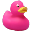 Pink rubber duck stroker