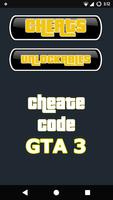 Cheat Codes for GTA 3 Affiche