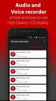 HQ Voice Recorder ảnh chụp màn hình 2