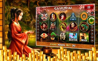 Samuraï Casino Machines à Sous Affiche