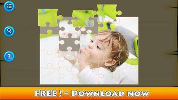 teka-teki jigsaw bayi lucu screenshot 1