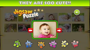 teka-teki jigsaw bayi lucu screenshot 2