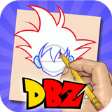 How To Draw DBZ Super Saiyan Zeichen