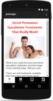 Premature Ejaculation Cures-poster