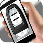 Premium car key remote icône