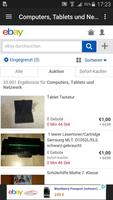 1€ Auktionen auf Ebay スクリーンショット 2