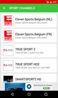 Sport TV Channels capture d'écran 2