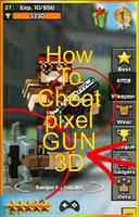 Cheats For Pixel Gun 3D No Hack capture d'écran 3