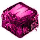 Weed Neon Pink Keyboard APK