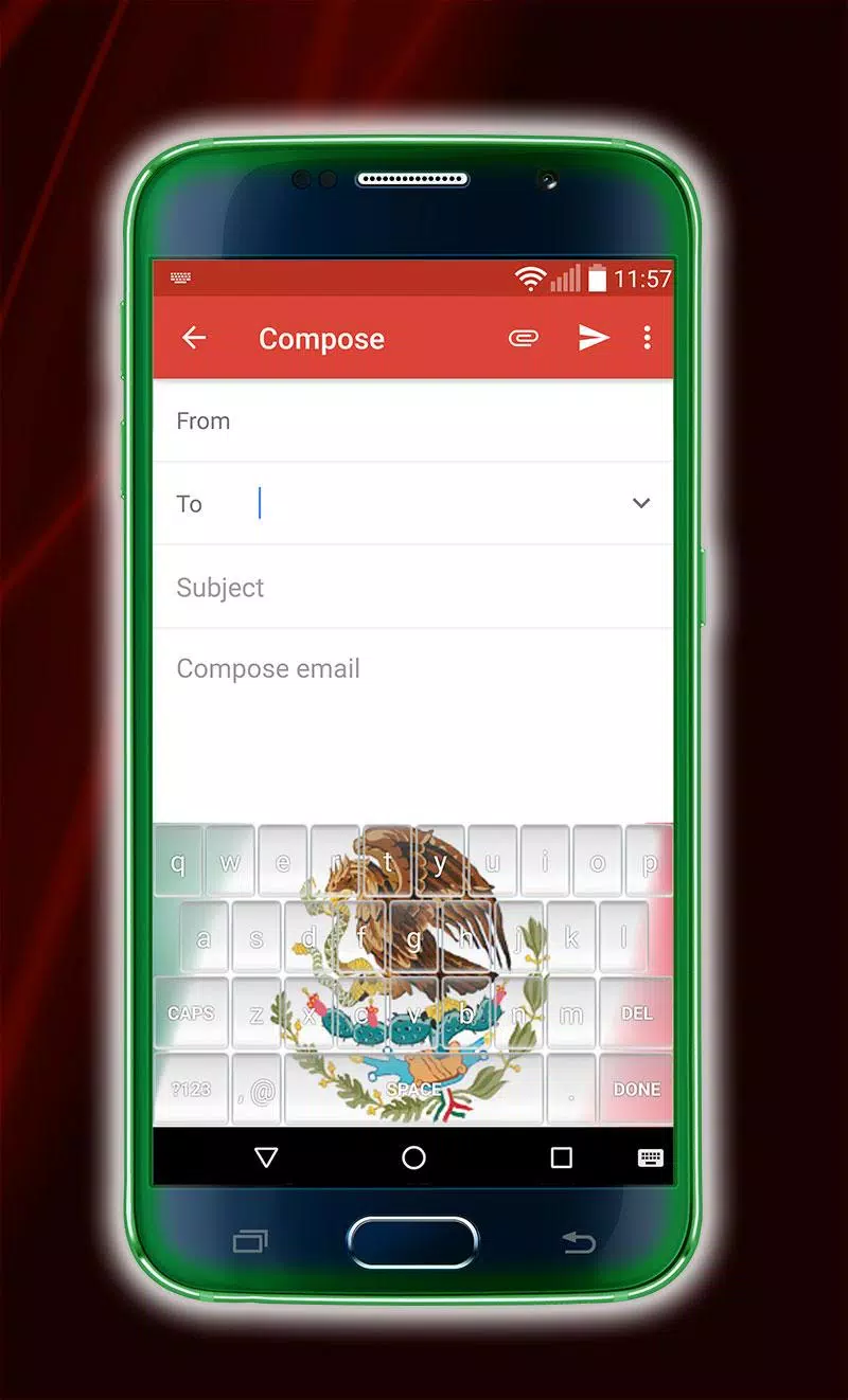 Descarga de APK de Tema Del Teclado Mexico para Android
