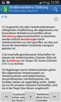 StVO Straßenverkehrs-Ordnung captura de pantalla 3