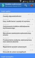 Kodeks wykroczeń i prawo karne Poster
