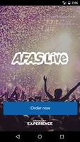 AFAS Live Food & Drinks ポスター