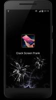 Crack Screen Prank Affiche