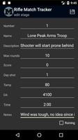 Rifle Match Tracker Ekran Görüntüsü 2