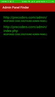 Admin Panel Finder captura de pantalla 3