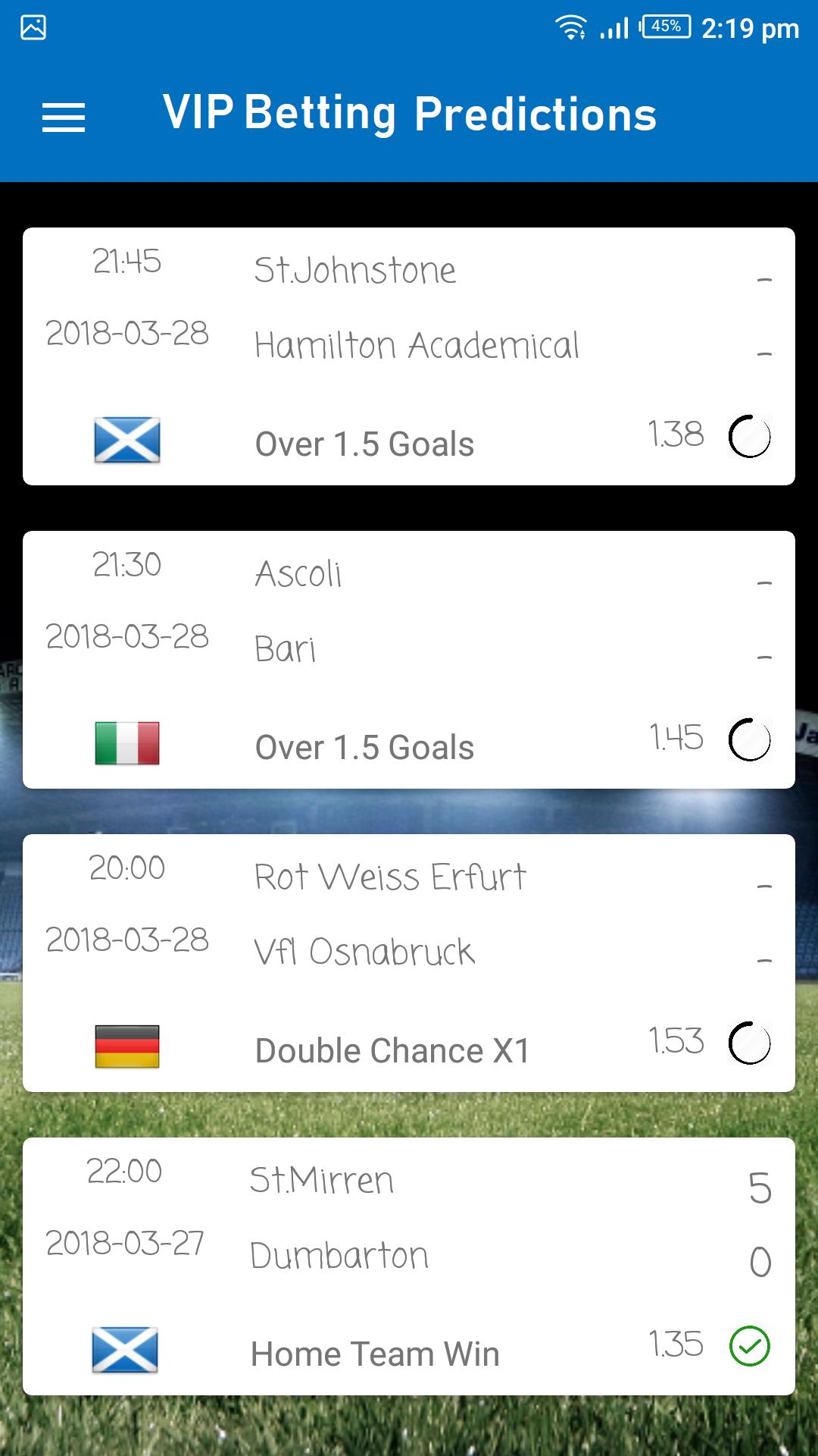 VIP Betting Predictions for Android - APK Download