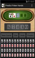 PREDICT POKER HANDS الملصق