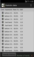 PREDICT POKER HANDS capture d'écran 1