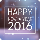 New Year Live Wall Paper 2016 icône