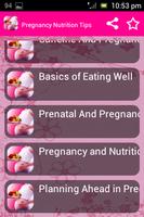 Pregnancy Nutrition Tips Ekran Görüntüsü 1