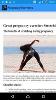 Pregnancy Exercises Ekran Görüntüsü 2