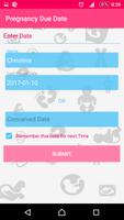 Pregnancy Due Date Calculator скриншот 2