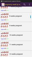 pregnancy week by week capture d'écran 2