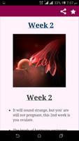 2 Schermata Pregnancy Tips week by week