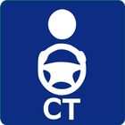 Connecticut dmv permit test CT icône