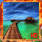 Beach Live Wallpaper 2 آئیکن