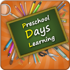 Preschool Week Days Learning Zeichen