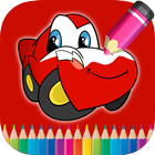 Coloring Game for SuperCars 3 icono