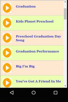 preschool graduation songs and ideas for android apk download