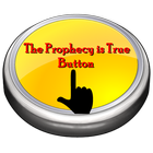 La prophétie est un bouton vrai icône