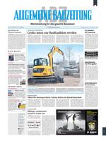 Allgemeine Bauzeitung ePaper ポスター