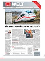 DB Welt - Die Zeitung der DB Cartaz
