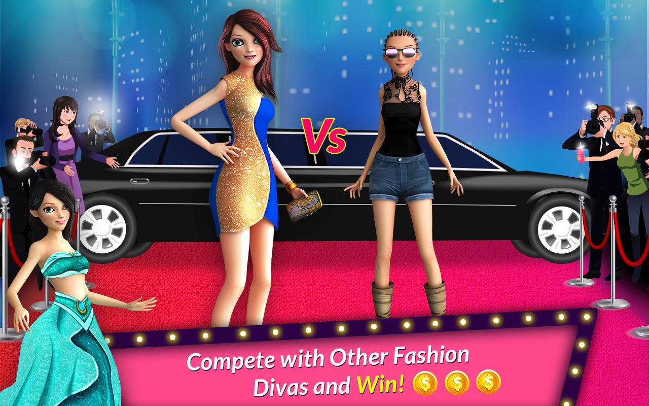 It Girl Fashion Show - Girls Dress up Game اسکرین شاٹ 7.