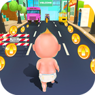 Baby Run - Babysitter City Escape icône
