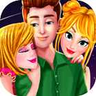 High School Crush Game - Heartbreak Love Triangle ícone