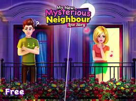 My New Neighbor Love Story - High School Games โปสเตอร์
