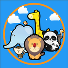 Pretty zoo for kids-icoon
