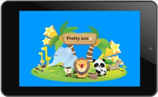 Pretty zoo for kids تصوير الشاشة 3