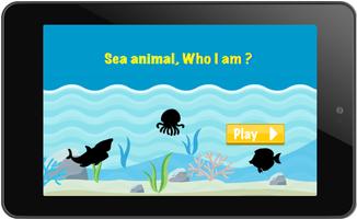 เกมส์จับคู่สัตว์ทะเลสำหรับเด็ก capture d'écran 3