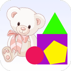 Shape matching for kids icon