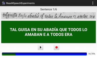 Read4SpeechExperiments screenshot 2